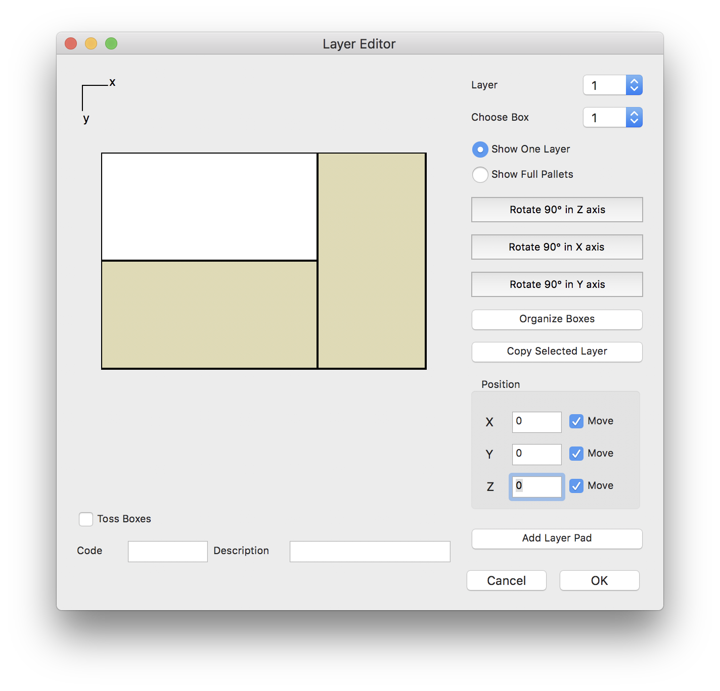 Upper Box Selection