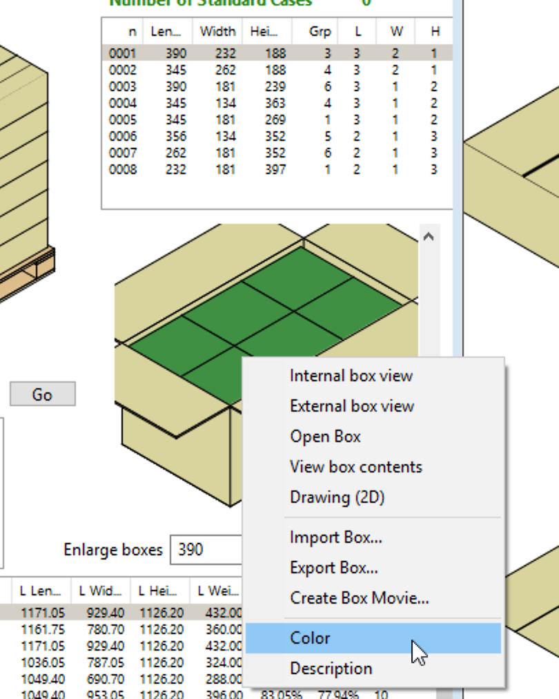 Box Drawing Menu