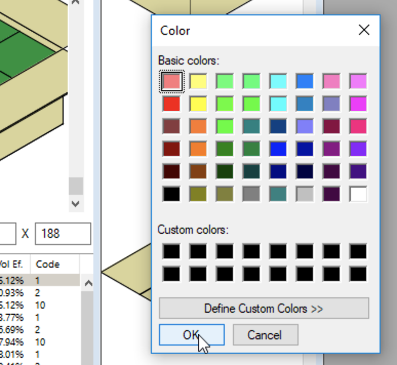 Box Color Selection