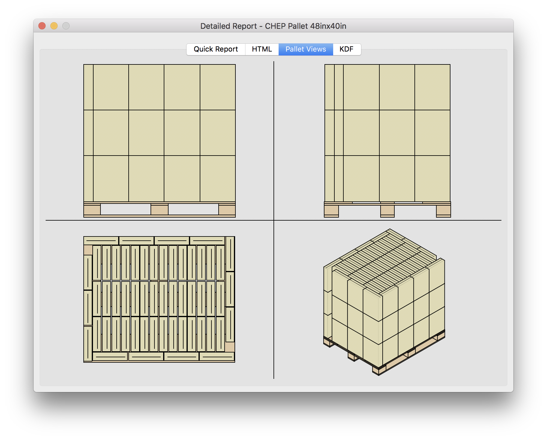 Multiple Pallet Views