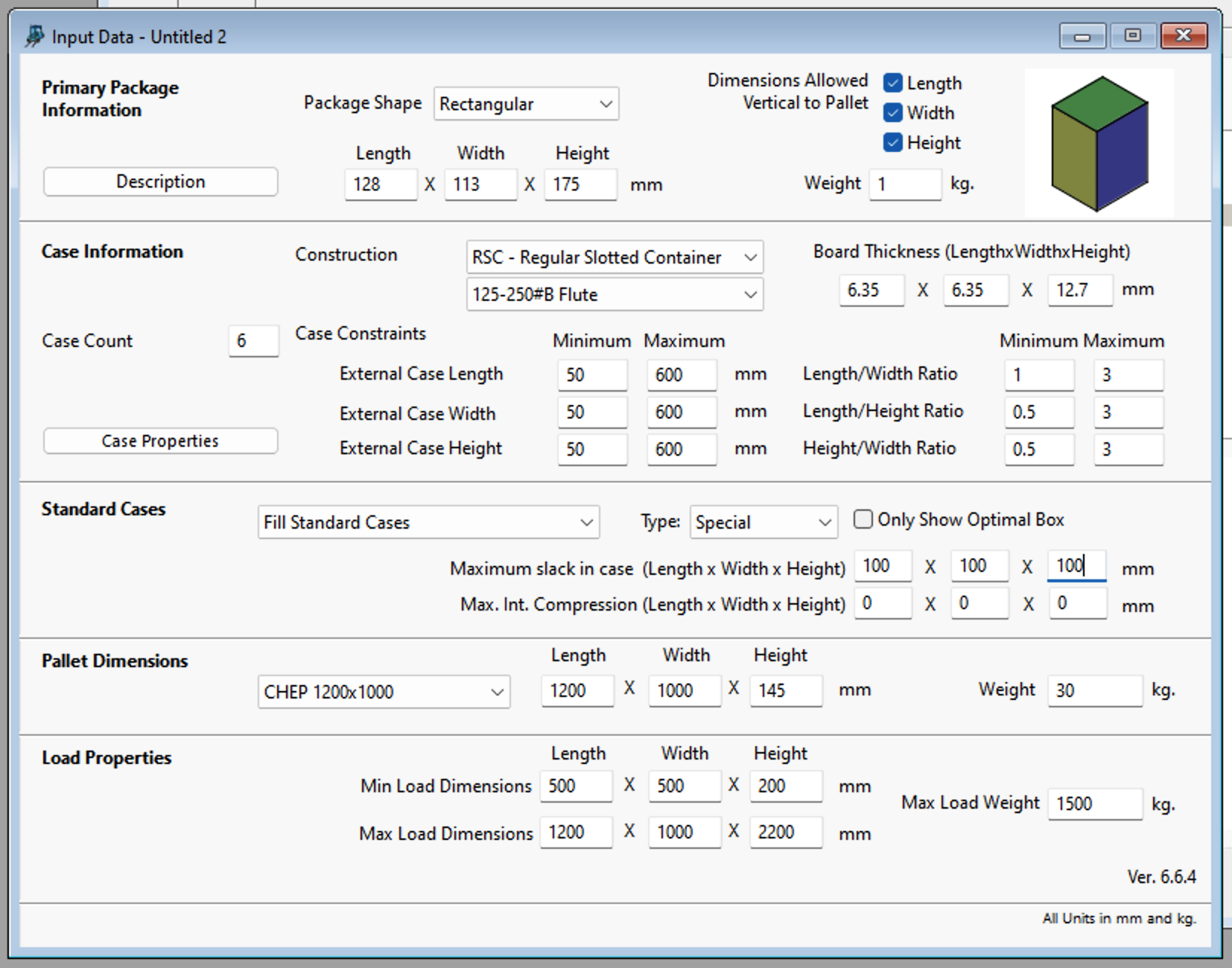 PP Input Window