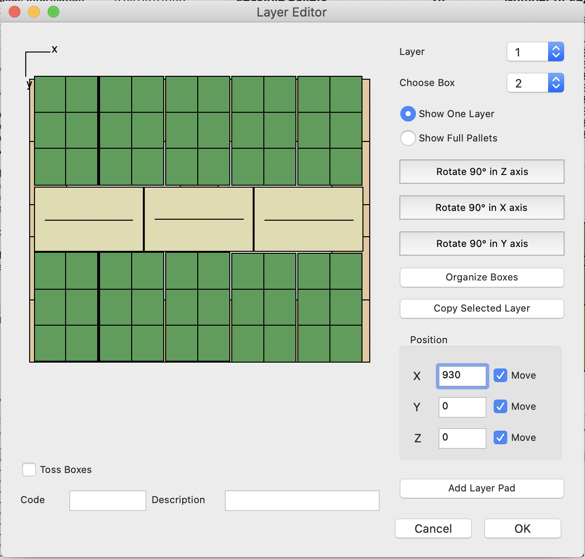 Edited Arrangement - Top View